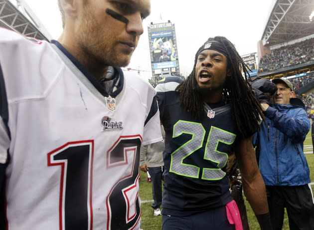Patriots quarterback Tom Brady on Seahawks' Richard Sherman: 'We win with  graciousness'