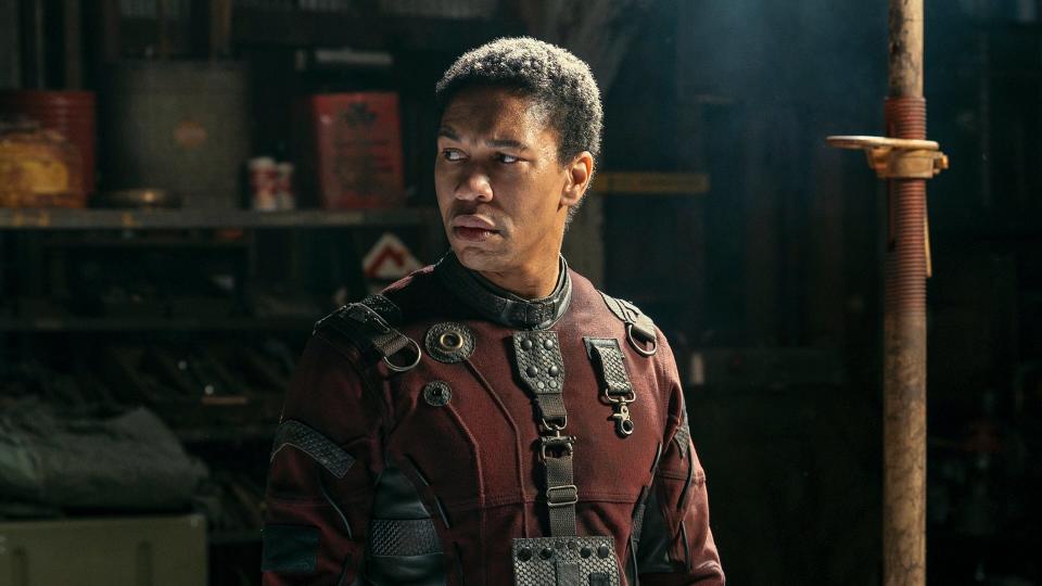 Aaron Moten como Maximus en Fallout (Fuente:IMDb)