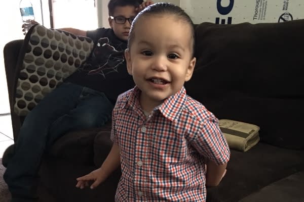 Zion Gastelumin, 2, died after getting what was allegedly a medically unnecessary dental procedure. Now his parents are suing. Source: GoFundMe.