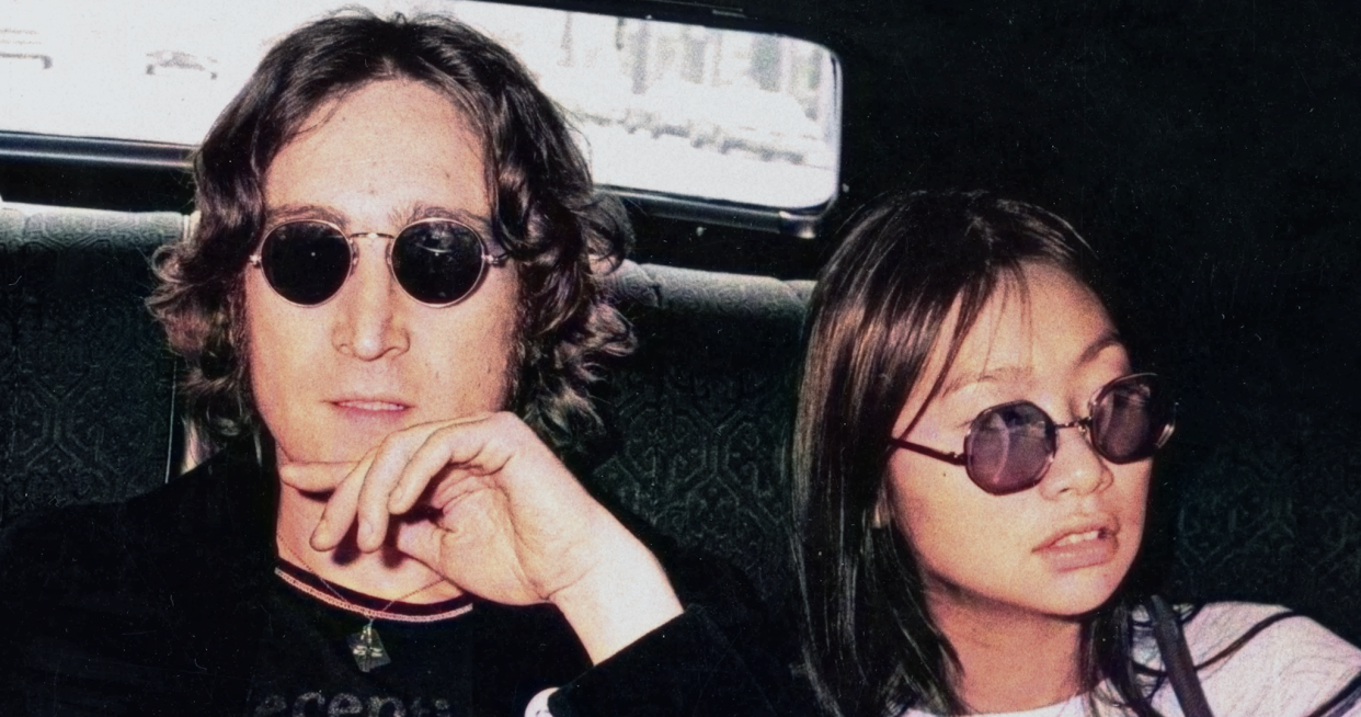 John Lennon and May Pang. (Photo courtesy of May Pang)
