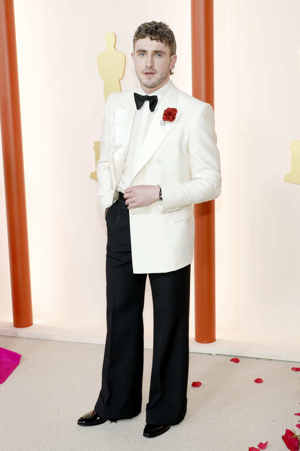 HOLLYWOOD, CALIFORNIA - MARCH 12: Paul Mescal attends the 95th Annual Academy Awards on March 12, 2023 in Hollywood, California. (Photo by Mike Coppola/Getty Images)