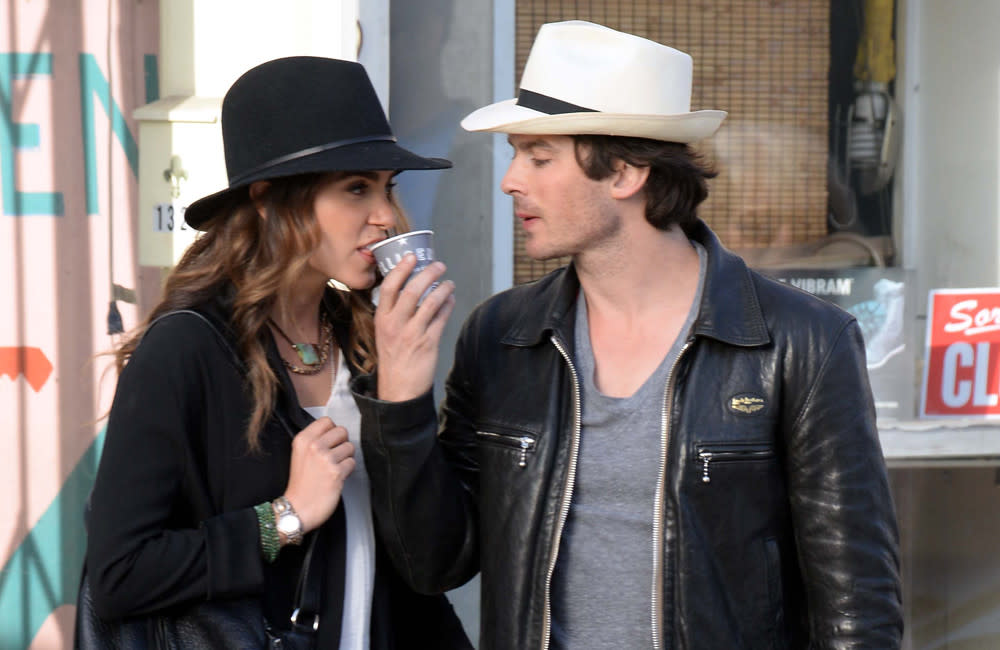 Nikki Reed has had her second child with husband Ian Somerhalder credit:Bang Showbiz