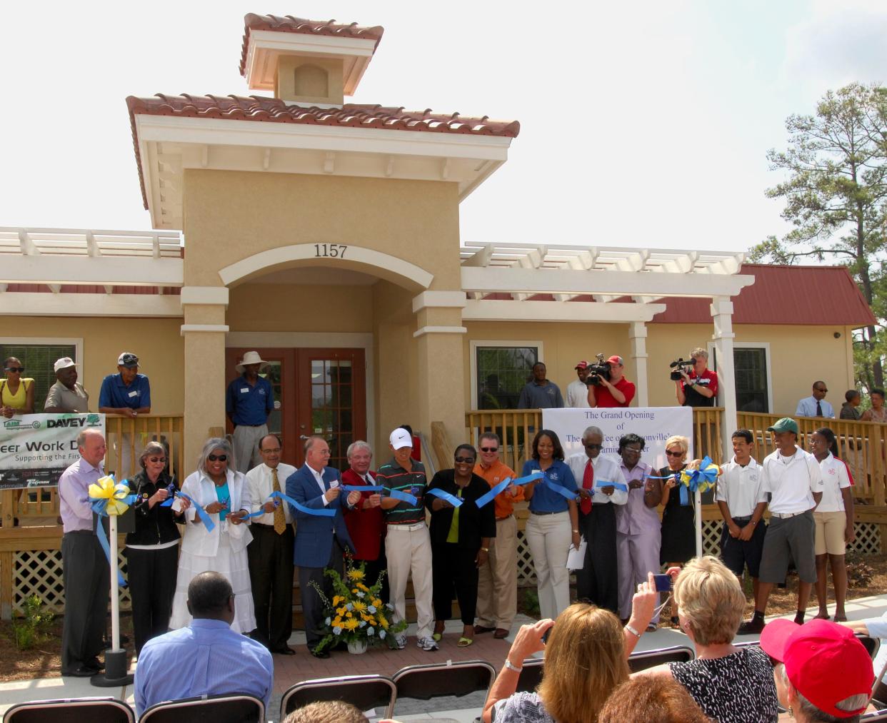 A First Tee learning center opens at the Brentwood Golf Course in 2010. Another learning center will be completed later this summer at the Jacksonville Beach Golf Club.