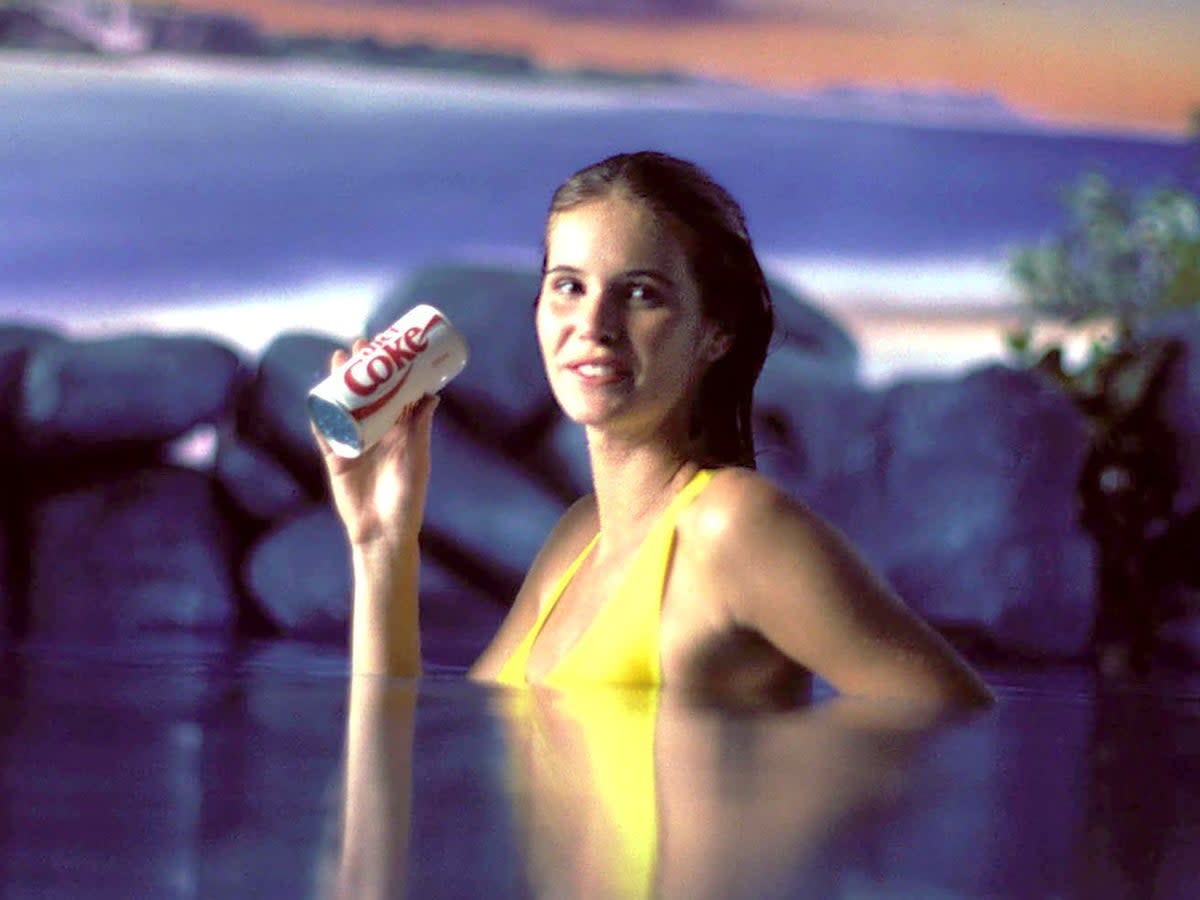 Whispered about as a sure-fire route to thinness: an Eighties Diet Coke ad starring model Elle Macpherson (Shutterstock)