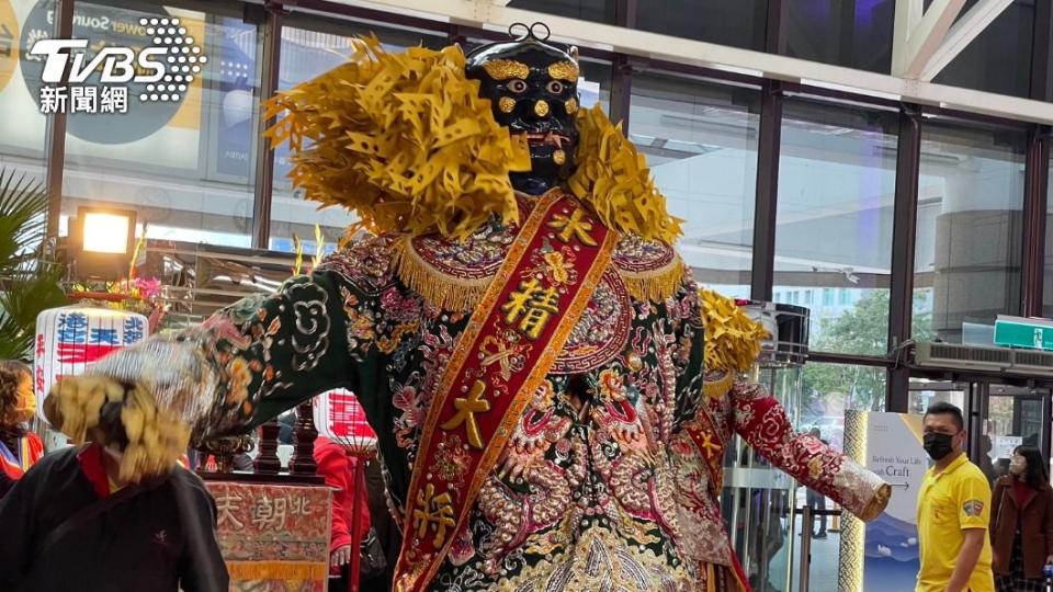 雲林北港朝天宮媽祖鑾座駐駕。（圖／王翊綺攝）