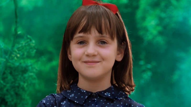 Mara Wilson a interprété Matilda dans l’adaptation cinématographique de la nouvelle de Roald Dahl de 1988. (Photo: TriStar Pictures)