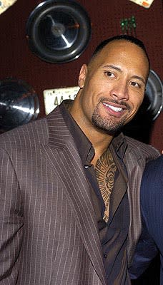 Dwayne "The Rock" Johnson at the LA premiere of MGM's Walking Tall