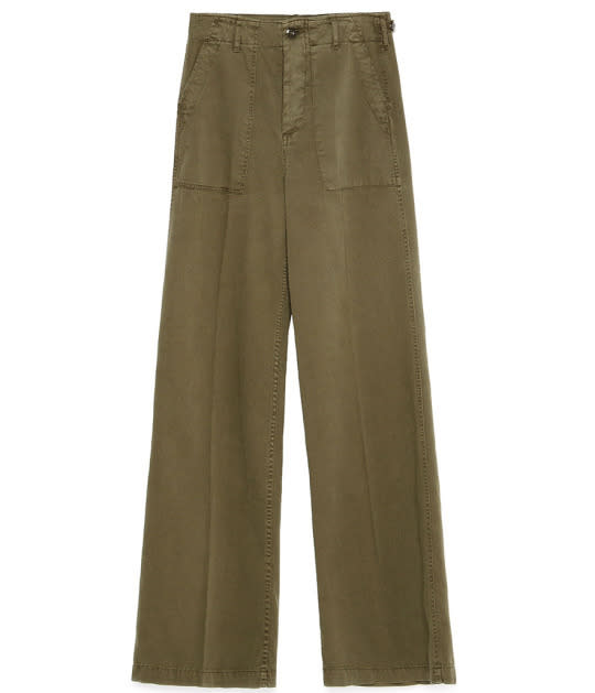 Zara Wide Leg Trousers, $70, zara.com