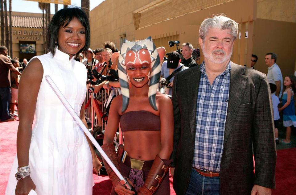 Star Wars Clone Wars Premiere 2008 George Lucas