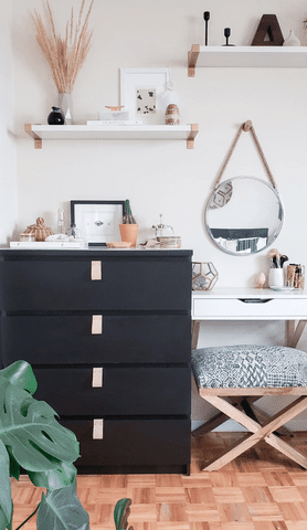 <p><a href="https://naylasmith.com/diy-suede-drawer-pulls/" data-component="link" data-source="inlineLink" data-type="externalLink" data-ordinal="1" rel="nofollow">A Styled Life by Nayla Smith</a></p>