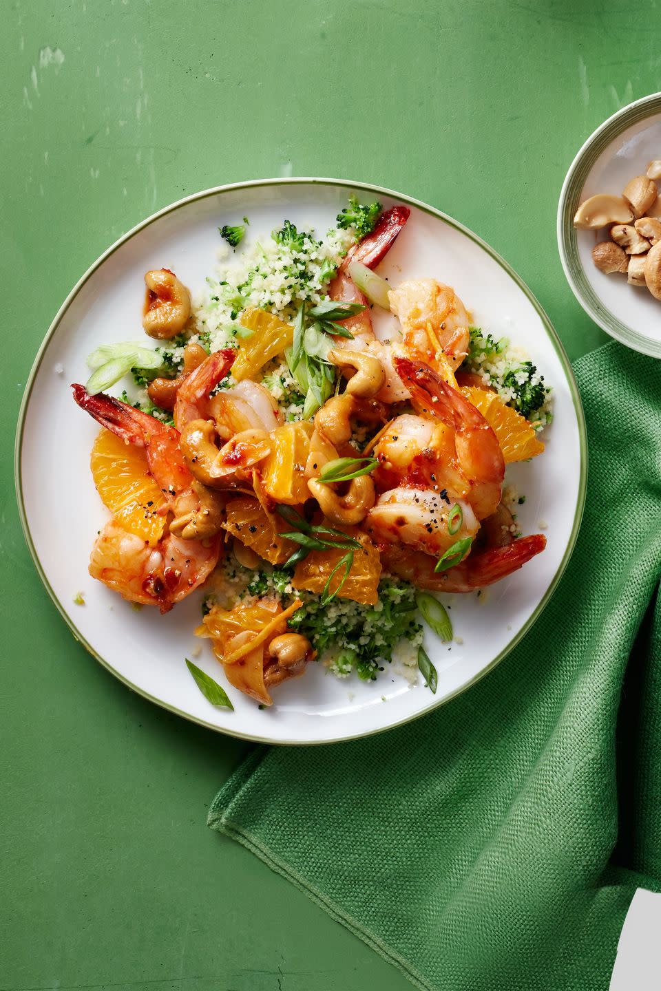 Chili-Orange Shrimp with Broccoli Couscous