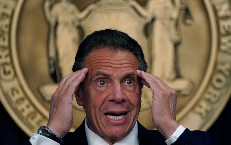 New York Gov. Andrew Cuomo on May 3, 2021.