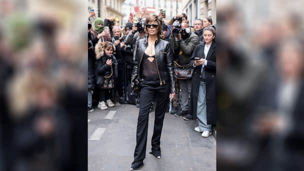 PHOTO: Lisa Rinna attends the Palm Angels Womenswear Fall Winter 2023-2024 show as part of Paris Fashion Week, March 5, 2023, in Paris. (Arnold Jerocki/Getty Images)