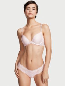 Calvin Klein Underwear FLIRTY PLUNGE - Push-up bra - nymphs thigh