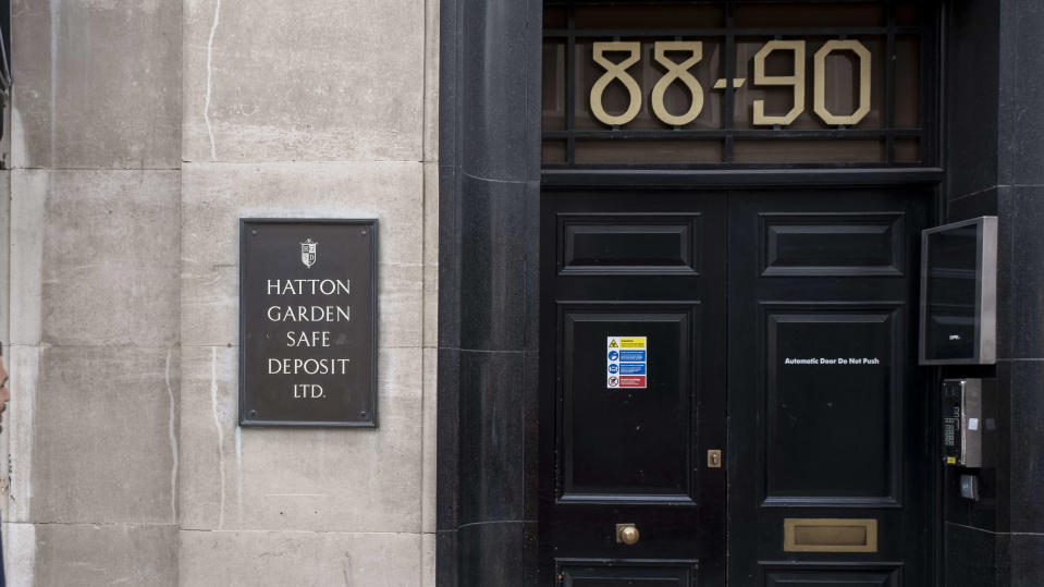 The Hatton Garden burglars targeted one of the most exclusive and wealthy areas of London. (In Pictures/Getty)