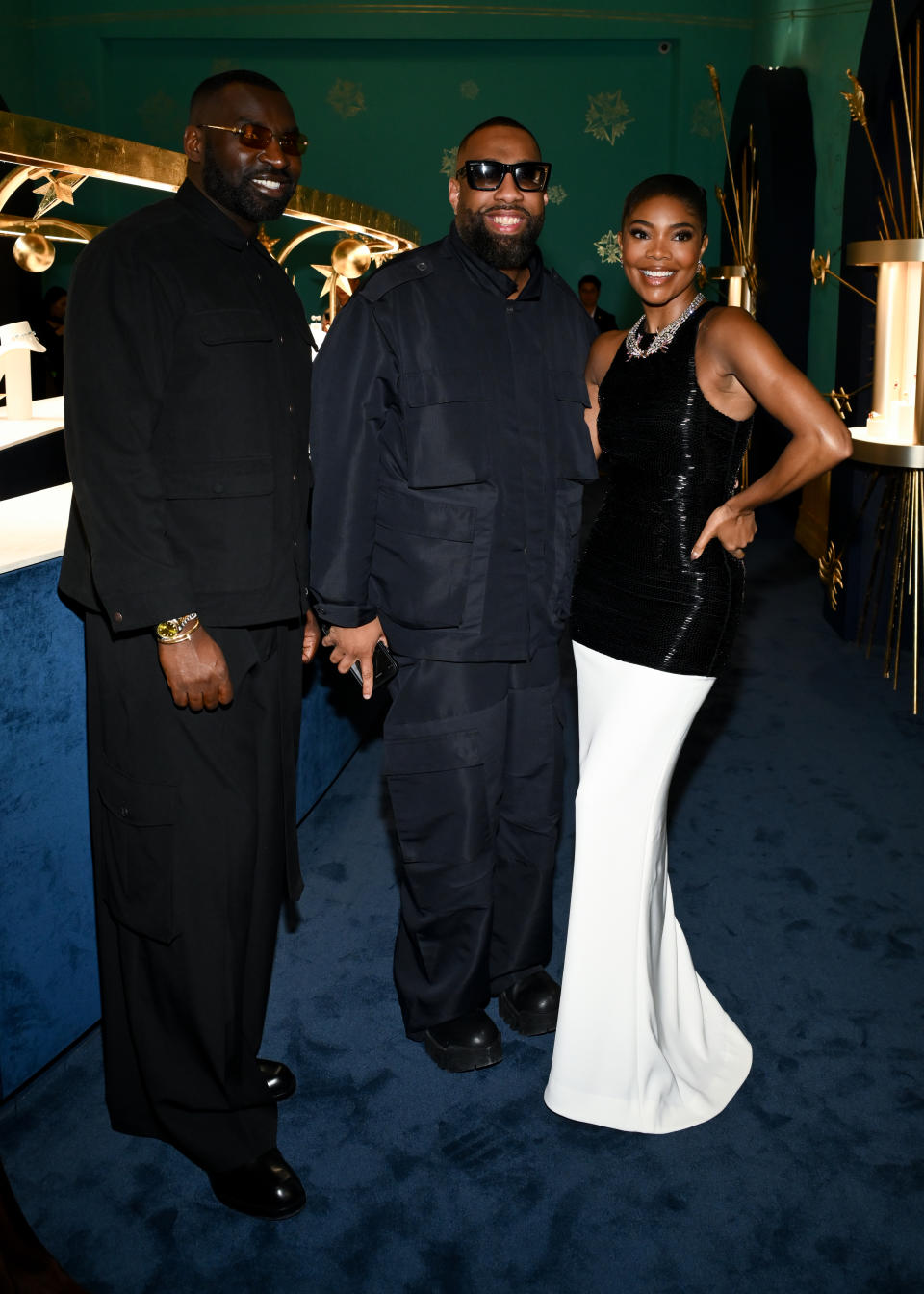 Wayman Bannerman, Micah McDonald and Gabrielle Union