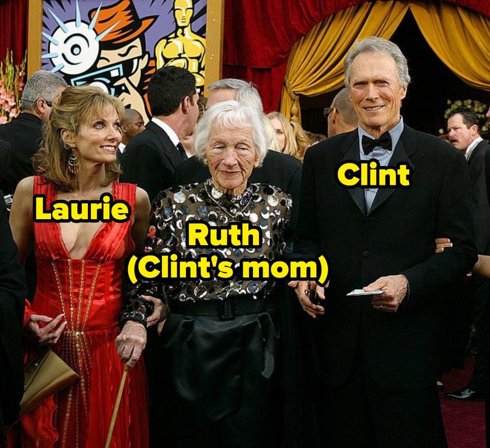 Laurie Murray, Ruth, and Clint Eastwood