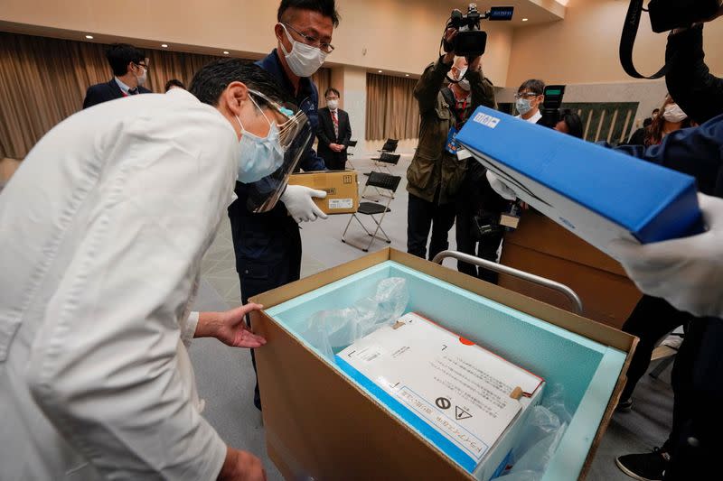 Japan prepares to start COVID-19 vaccinations