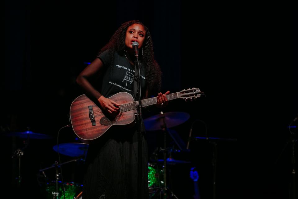 Adia Victoria performs at the Ryman Auditorium, Sept. 15, 2023