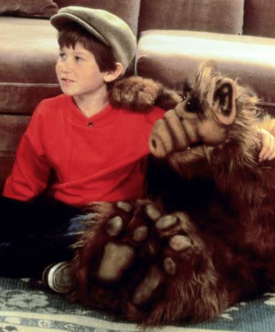 <p>Alamy</p> Benji Gregory on 'ALF'