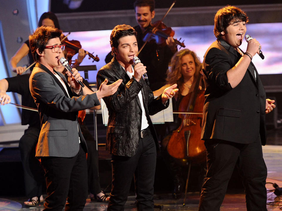 Italian singing sensation Il Volo perform "'O Sole Mio" on "American Idol."