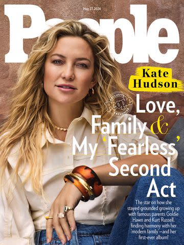 <p>Michael Schwartz</p> Kate Hudson on the May 27, 2024 cover of PEOPLE