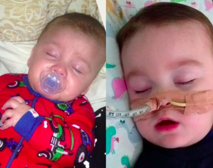 <em>Doctors turned off the life support for Alfie Evans but he was breathing unassisted (Facebook/Thomas Evans)</em>