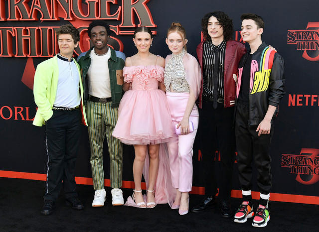 Netflix's 'Stranger Things' Season 4 premiere - Millie Bobby Brown, Sadie  Sink, Finn Wolfhard 