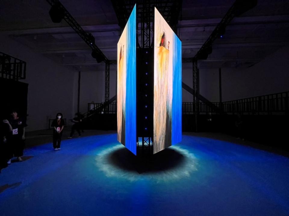《圖說》新北市立美術館舉辦「2023台灣設計展」，包含一系列藝術展覽、裝置藝術及光影體驗。〈觀旅局提供〉
