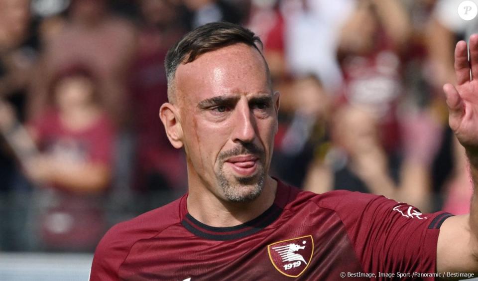 Franck Ribéry : Cette journaliste de TF1 qui a été dans la même classe que le footballeur - BestImage, Image Sport /Panoramic / Bestimage