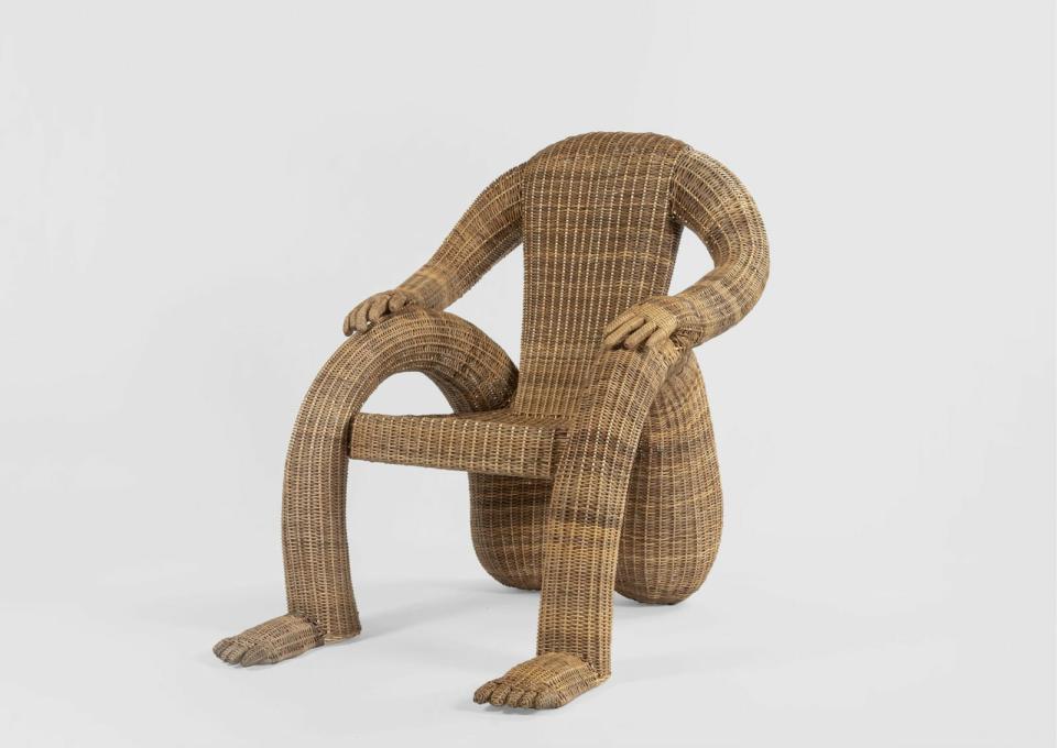 Nalgona Chair by Chris Wolston