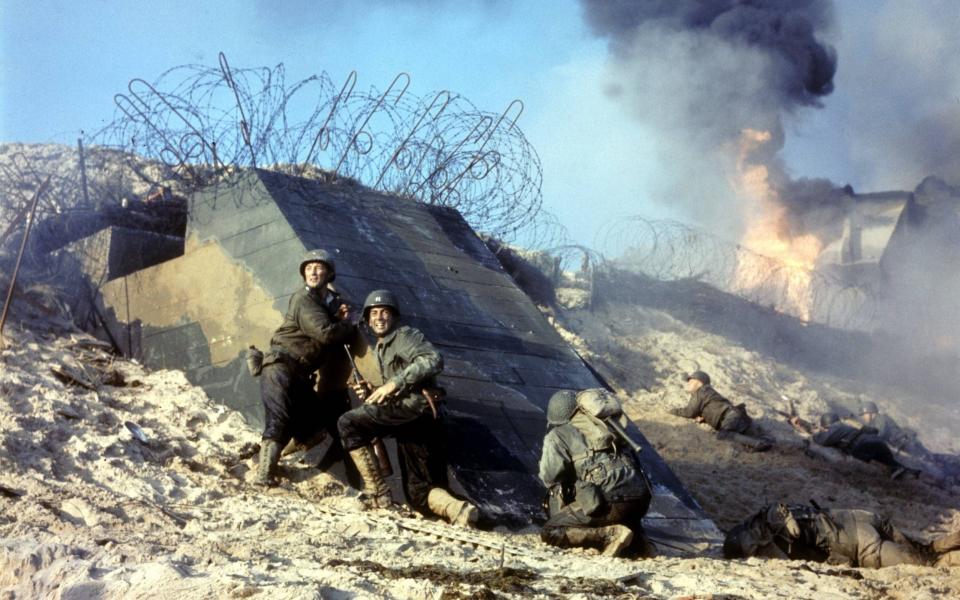 The landing scene in The Longest Day - Getty