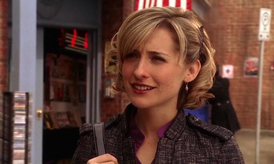 Mack as Chloe Sullivan in Smallville (Credit: Warner Bros TV)