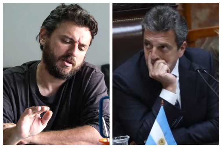 Grabois le reclamó a Massa el salario universal.