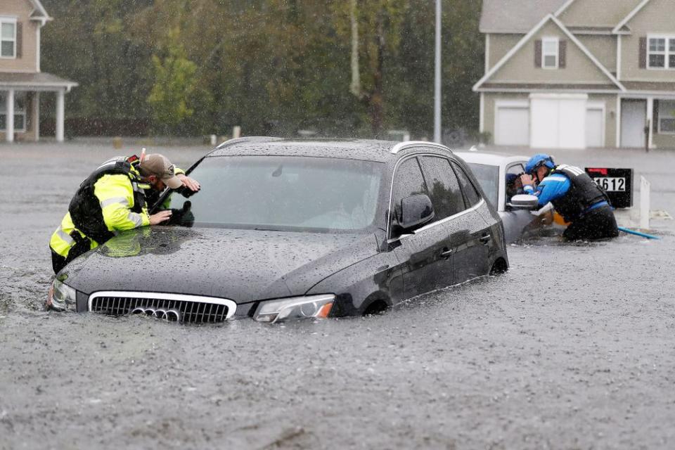 Floodwaters from Hurricane Florence