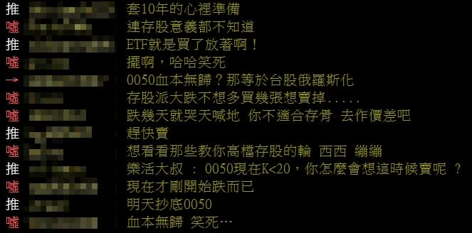 台股3天蒸發3兆！他憂「0050繼續擺嗎」？網列2重點喊：剩它還在賺