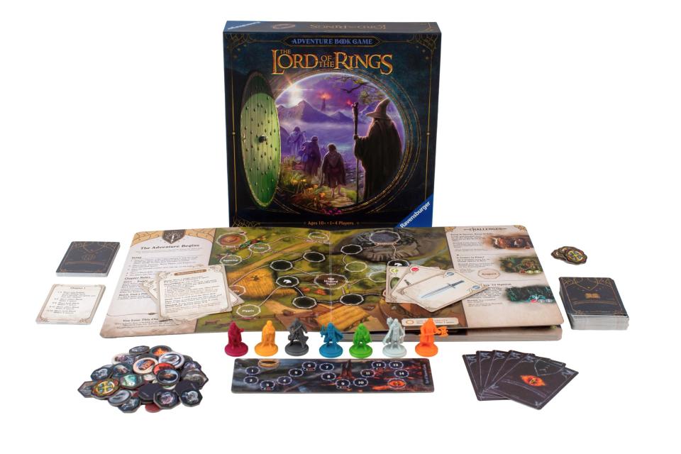 The Lord of the Rings Adventure Book Game brings J.R.R. Tolkien's world to your tabletop. (Photo: Courtesy of Ravensburger)