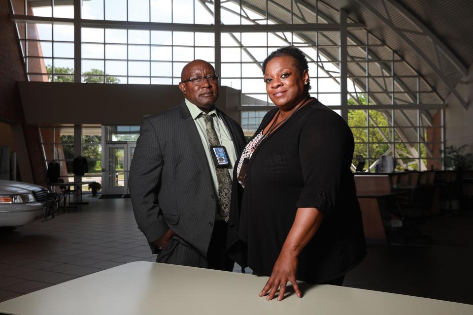 Homicide detective Dana Croom and investigator Jacqueline Fofana have been on the front lines in dealing with the George Floyd protests in Columbus. Fofana, 54, and Croom, 55, have been with the Columbus Division of Police for 32 years.