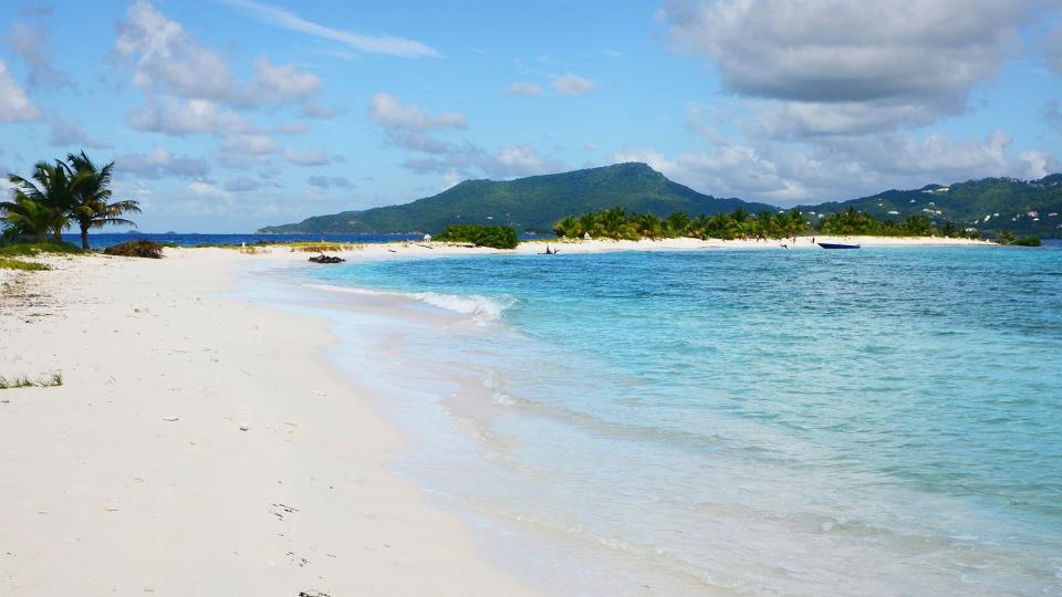 Grande Anse Beach, Grenada, one of the most beautiful beaches in the Caribbean