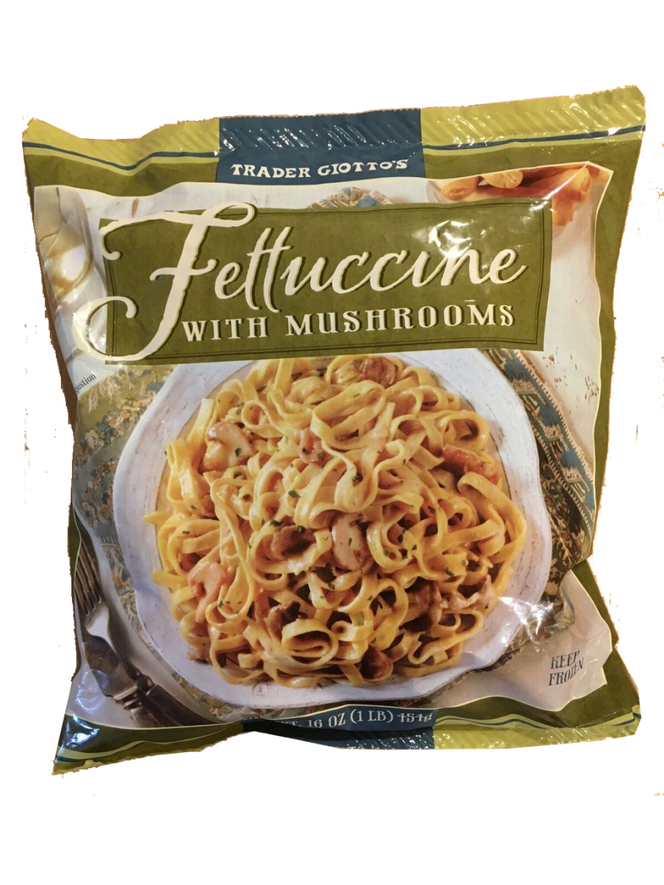 39. Fettuccine with Mushrooms