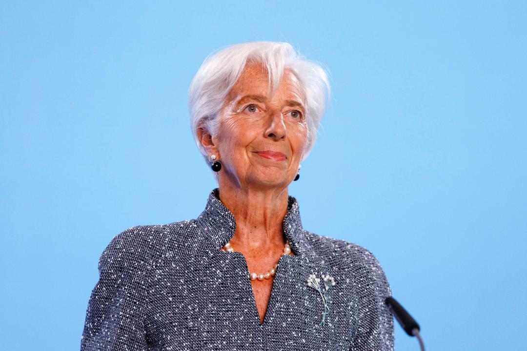 EZB-Präsidentin Christine Lagarde bei der Pressekonferenz der Europäischen Zentralbank in der EZB in Frankfurt. Die Europäische Zentralbank senkt die Zinsen im Euroraum weiter um 0,25 Prozentpunkte auf 3,5 Prozent. Frankfurt, 12.09.2024 Hessen Deutschland *** ECB President Christine Lagarde at the press conference of the European Central Bank at the ECB in Frankfurt The European Central Bank cuts interest rates in the eurozone by a further 0.25 percentage points to 3.5 percent Frankfurt, 12 09 2024 Hesse Germany Copyright: xChristophxHardtx