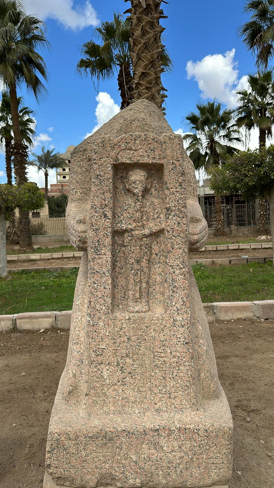 <em>A statue of Ptah in Memphis</em>