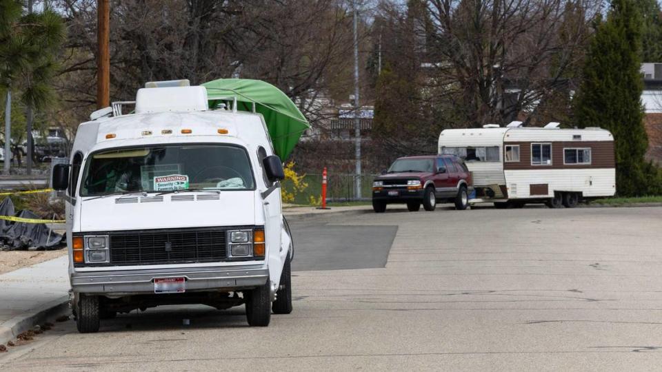 People living in their cars or RVs are often given “extended parking” tickets by Boise police, because they are required to move their cars every 72 hours.