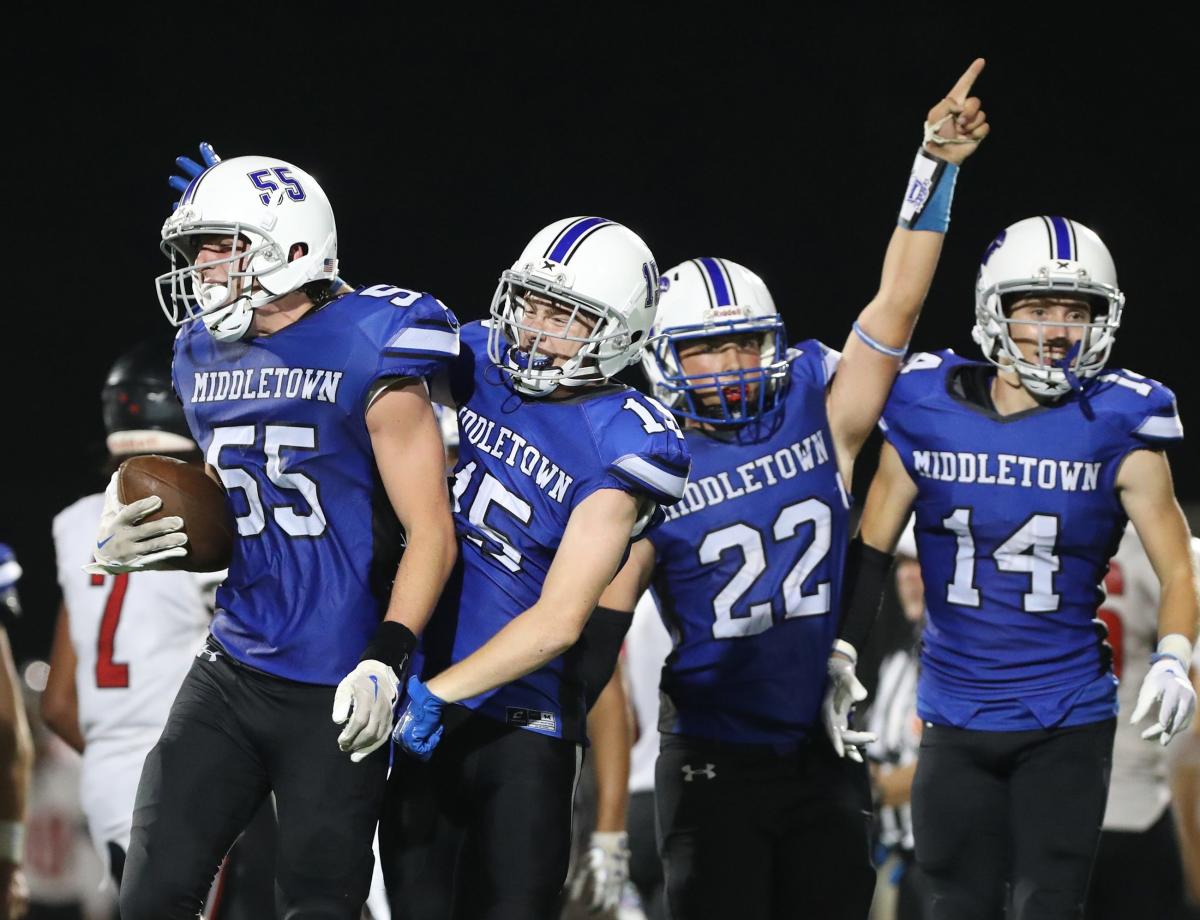 Rhode Island high school football media poll Now 20, Middletown moves