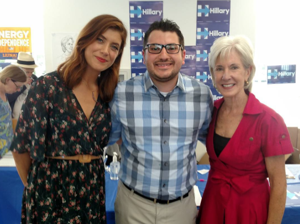 Kate Walsh and Kathleen Sebelius