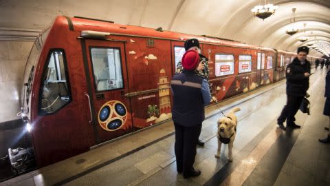 World Cup trains