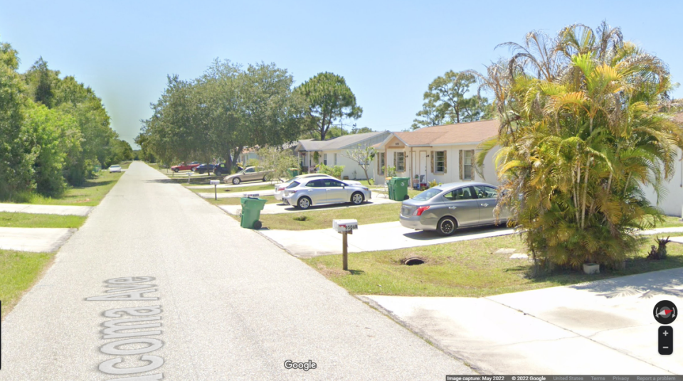 A homeowner in the 9000 block of Tacoma Avenue in Englewood, Florida, was bitten by an alligator when he tried moving it from the yard.