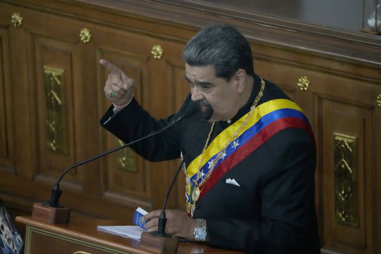 El presidente venezolano Nicolás Maduro  (AP Foto/Ariana Cubillos)