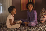 <p>Faithe Herman as Annie and Eris Baker as Tess in NBC’s <i>This Is Us</i>.<br>(Photo: Ron Batzdorff/NBC) </p>