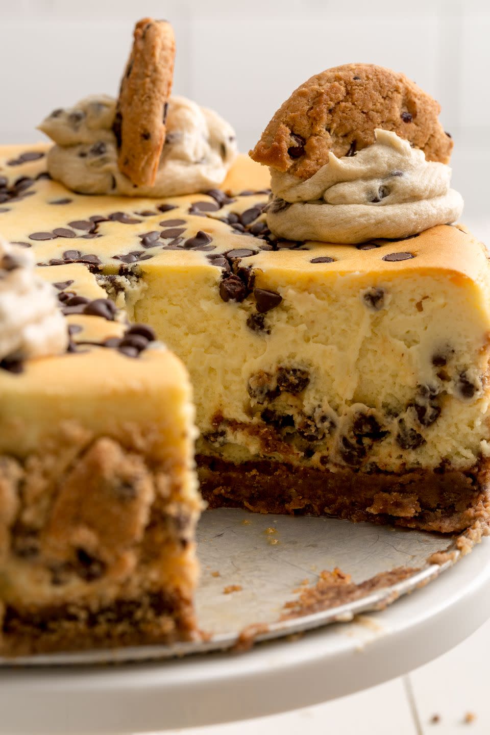 chocolate chip cheesecake